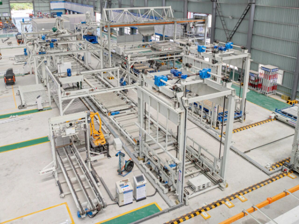 五新中小型預制構件生產線閃耀漳汕高鐵福建段智能建造觀摩會