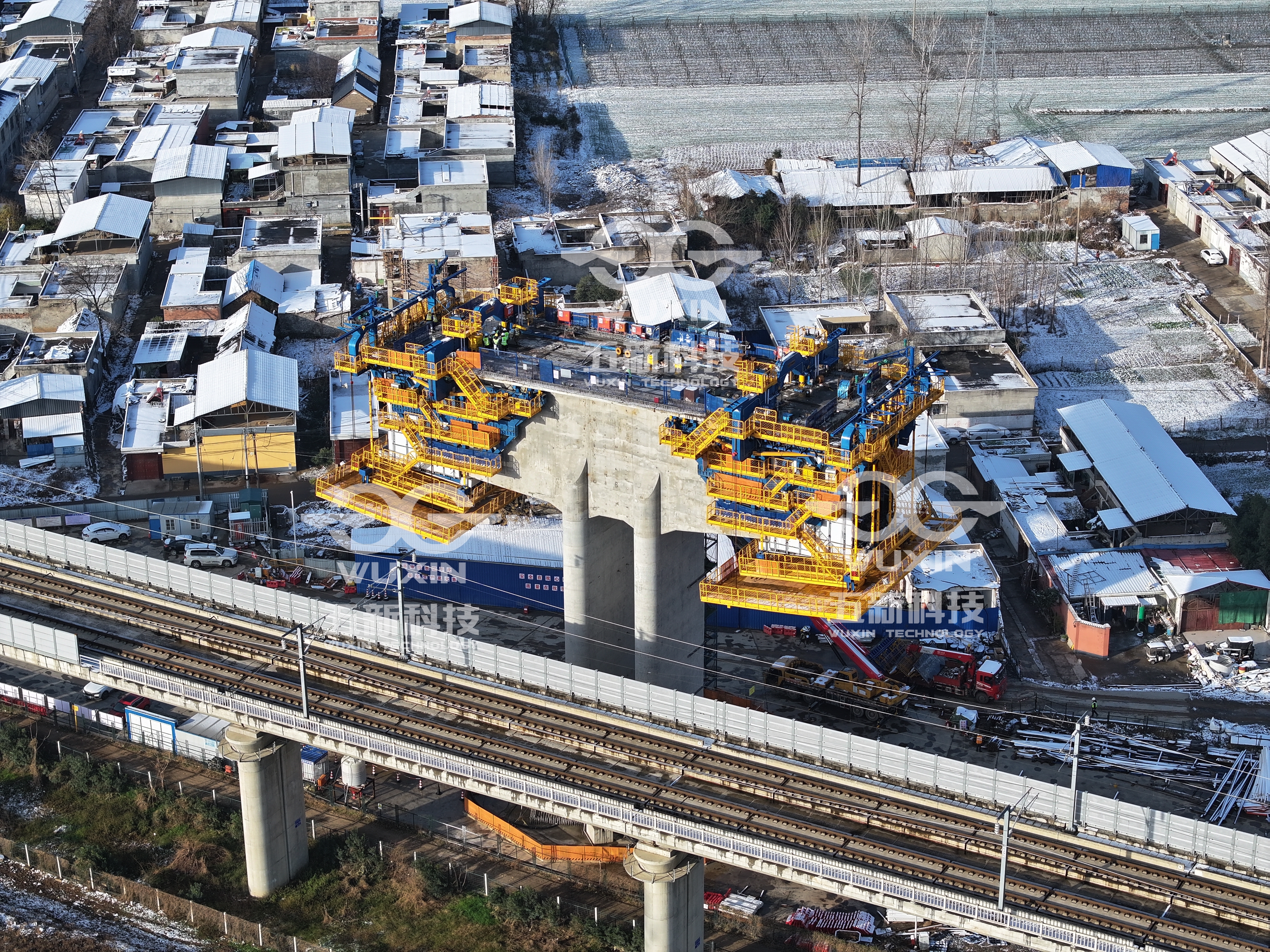 中鐵二十五局-平漯周高鐵-魯湛特大橋