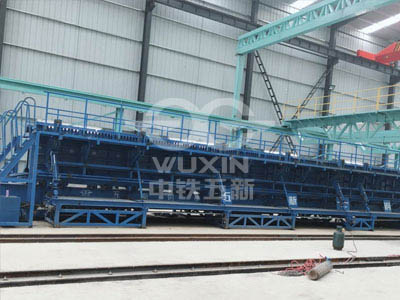 鄭萬鐵路縱移式液壓T梁